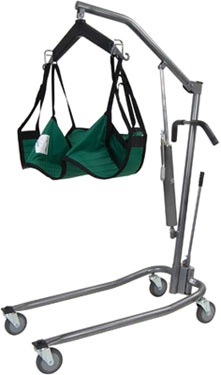 Hydraulic, Standard Patient Lift with Six Point Cradle