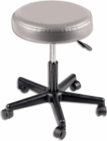 Hydraulic Therapy Stool, Dove Gray