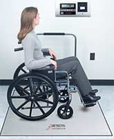 In-Floor Platform Wheelchair Scale w/ Handrail