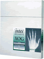 Intex AGFA Green X-Ray Film 24cm x 30cm