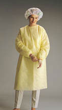 X-Large Yellow Isolation Gown