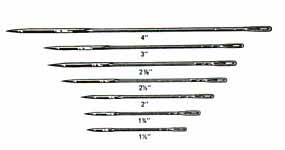 Keith Abdominal Needles Straight Triangular Point 1-12 in