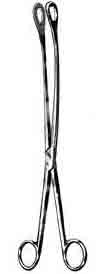 Kelly Placenta Forceps, 12in