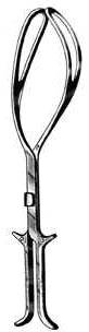 Kieland Obstetrical Forceps 15.5in