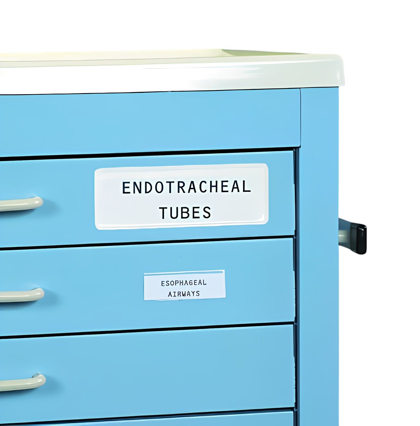 Medical Cart Accessory Label Holder 100 CT - 3in 1in