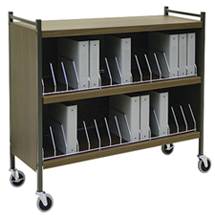 Large Cabinet Style Chart Rack