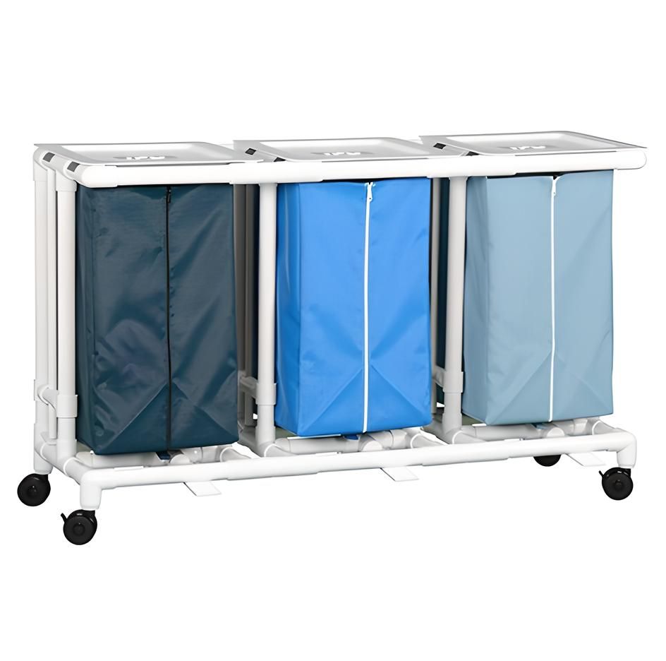 Triple Linen Hamper Standard Foot Pedal