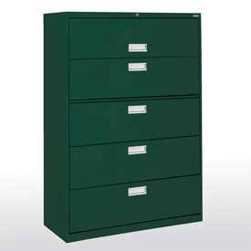 Lateral File Cabinet w/ Five Drawers