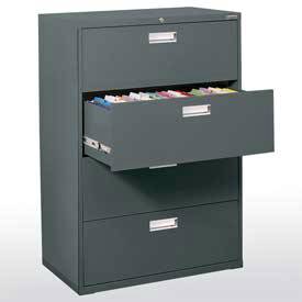 Lateral File Cabinet w/ Four Drawers