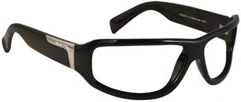 Leaded Safety Glasses-Black
