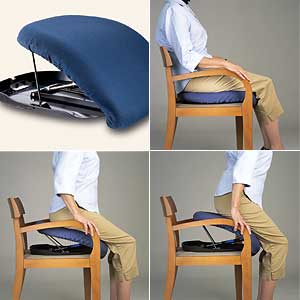 Portable Lift-Up Seat Cushion - Helps You Out Of Chair