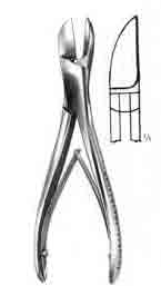 Liston Bone Cutting Forceps 7-1/2in Straight