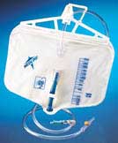 Low-Profile Drainage Bags with Anti-Reflux Tower, Sterile