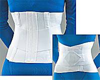 Lumbar Sacral Support with Flexible Plastic Stays