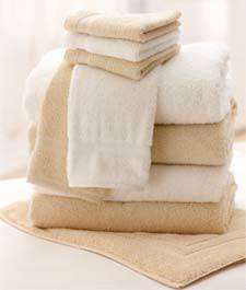 Luxury Beige Hand Towels 16in x 30in