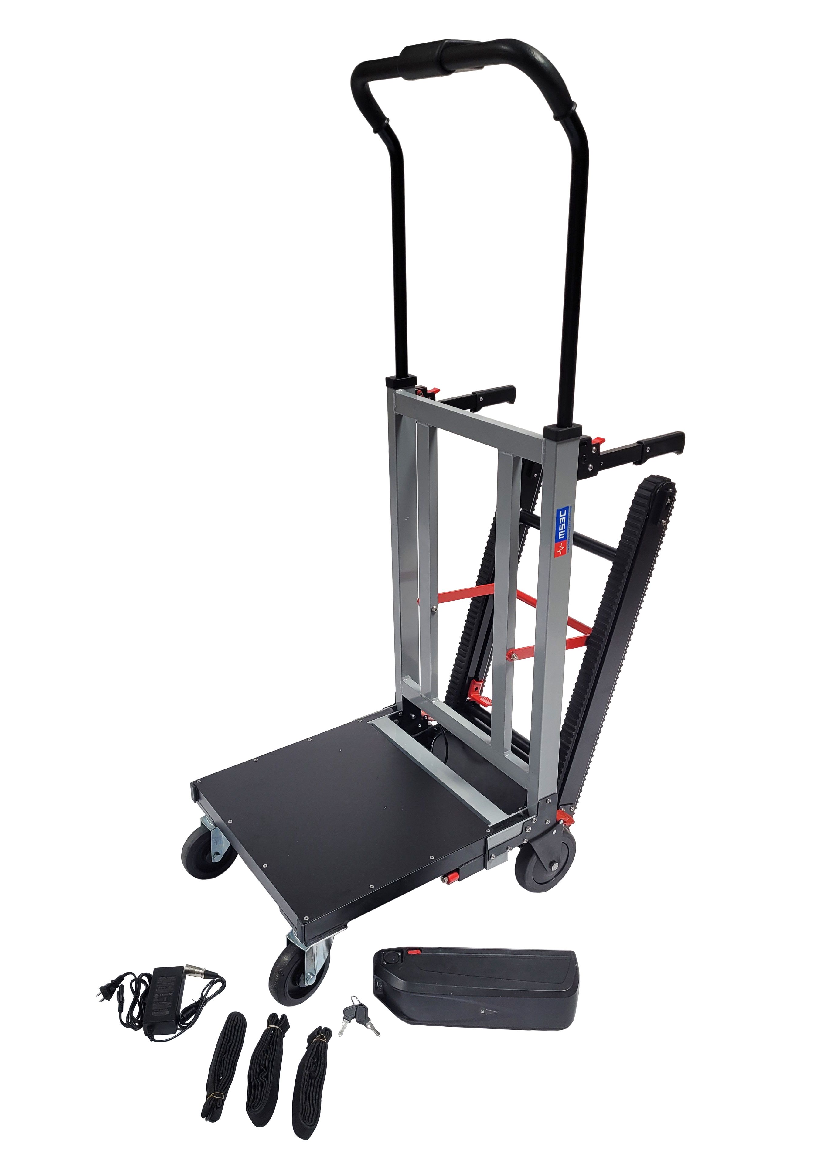 MS3C-500PHT Power Operated Stair Climbing Hand Truck Trolley