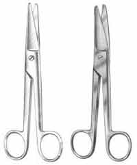 Mayo-Noble Dissecting Scissors, 6-1/2 in, Curved