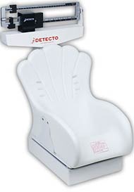 Mechanical Baby Scale Dual Reading Beam  Inclined Seat