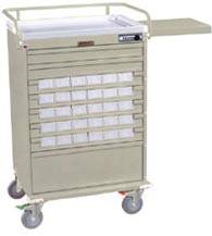 Medication Bin Cart