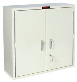 Large 2 Door Single Lock Narcotics Cabinet
