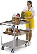 Medium Duty 3 Shelf Utility Cart