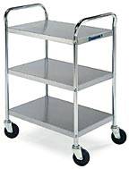 Medium Duty 3 Shelf Utility Cart