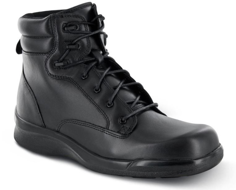 comfortable black boots mens