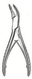 Mini-Blumenthal Oral Surgery Rongeurs 4.5in Beaks at 30 Degree Angle