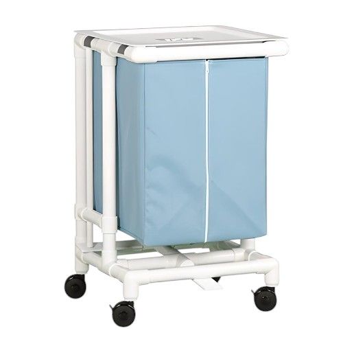 Jumbo Single Deluxe Linen Hamper w/ Foot Pedal