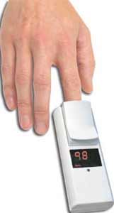 Model 100 Finger Pulse Oximeter Integral Finger Sensor