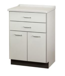 Molded Top Treatment Cabinet w/ 2 Doors & 2 Drawers