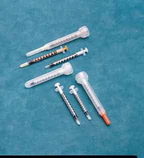 Monoject  Insulin & TB Syringes
