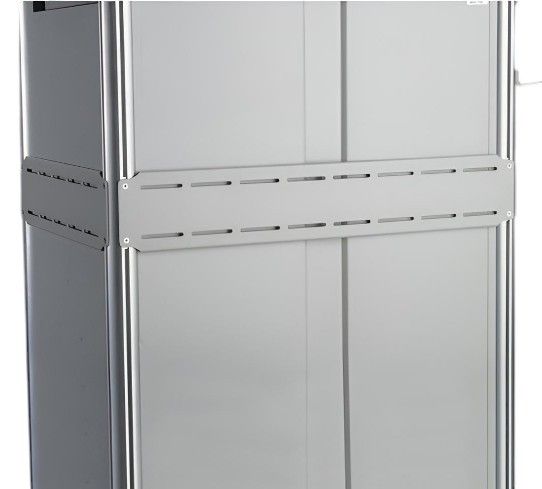 Aluminum Cart Back Side Mounting Panel Accessory