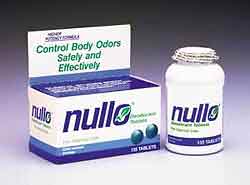 NULLO Deodorant Tablets