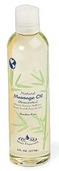 Natural Unscented Massage Oil