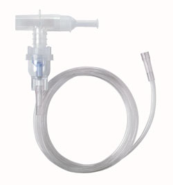 Nebulizer, T Mouthpiece, 7ft Tubing, Side Stream