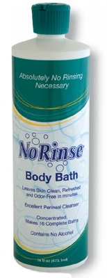 No-Rinse Body Bath with Odor Eliminator