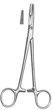 Olsen-Hegar Needle Holder, Serrated