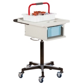 One-Bin Phlebotomy Cart