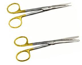 Operating Scissors, Curved, Blunt/Blunt