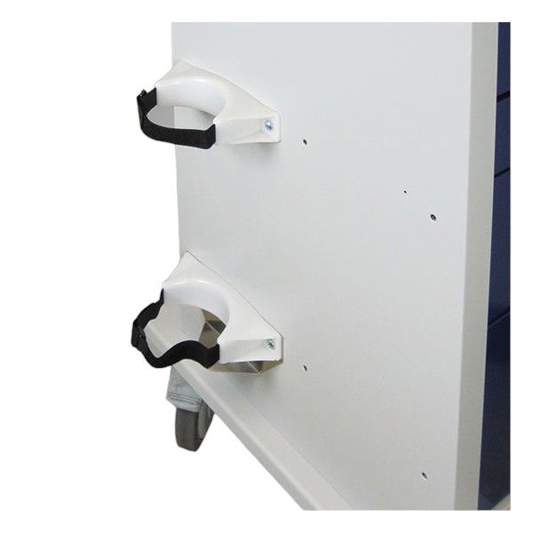 STD/Junior Cart Oxygen Tank Mount w/Brackets & Adjustable Strap