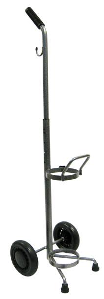 Oxygen Cart Adjustable Height