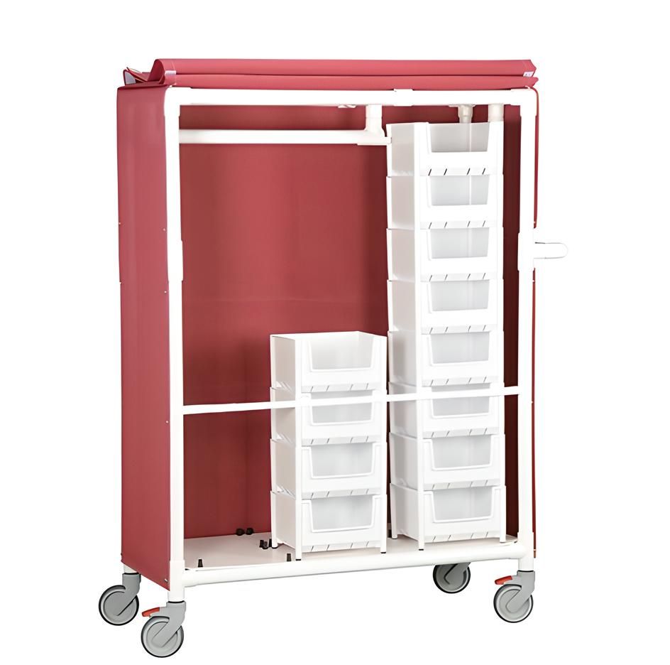 Lightweight Adapt-A-Cart Cover  10 Clothes Dividers