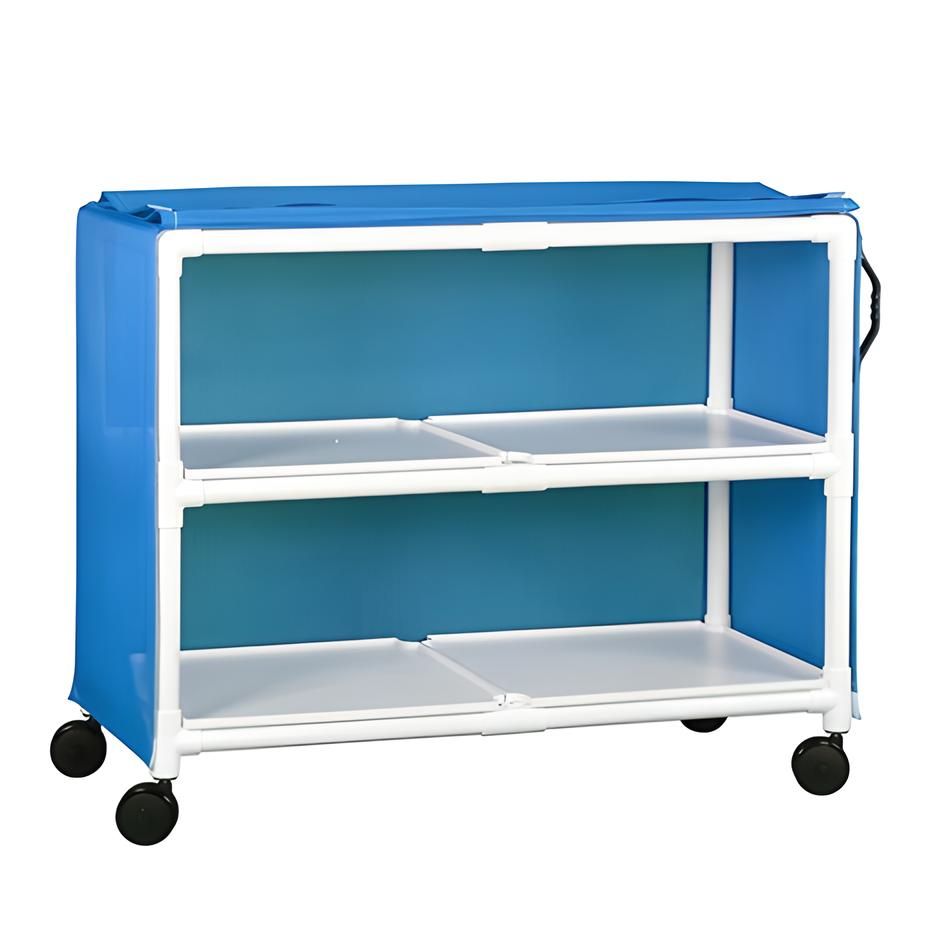 Value Line Jumbo Linen Cart w/ 2 Shelves