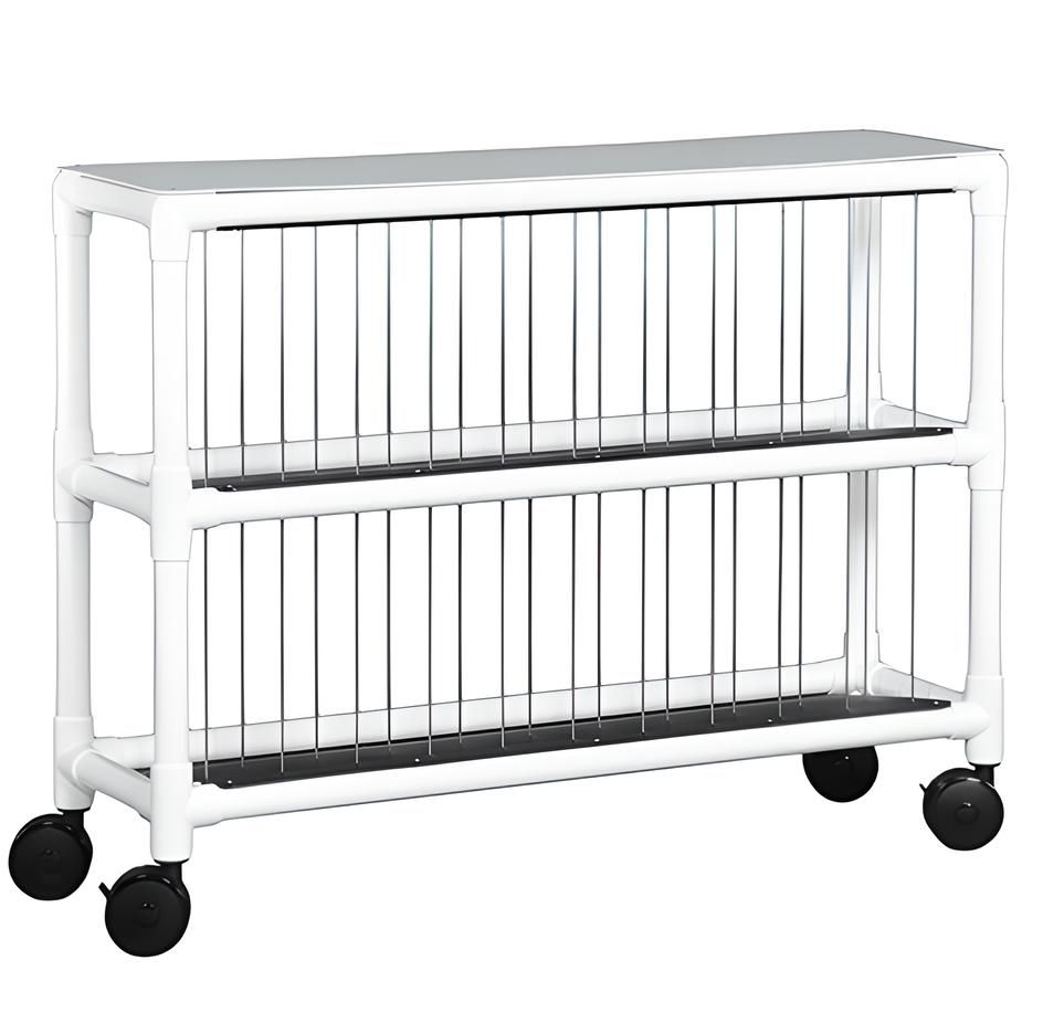 Notebook Chart Storage System Rack 20 Binder Capacity SL