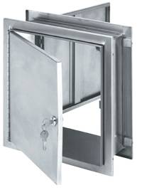 Pass-Thru Stainless Steel Narcotic Cabinet