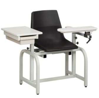 Phlebotomy Chair Flip Arm  Drawer