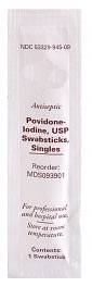 Povidone Iodine Swabsticks