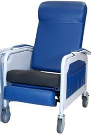 Convalescent Recliner w/ Double Density Seat