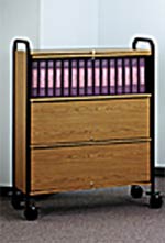Privacy Patient Chart Rack, 36 Capacity